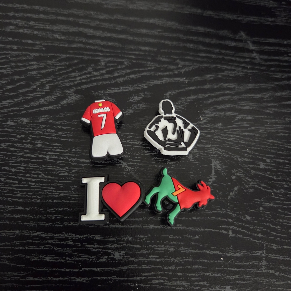 Cristiano Ronaldo Jibbitz Charms For Crocs Portugal